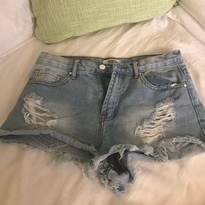 Forever 21 Jean Shorts